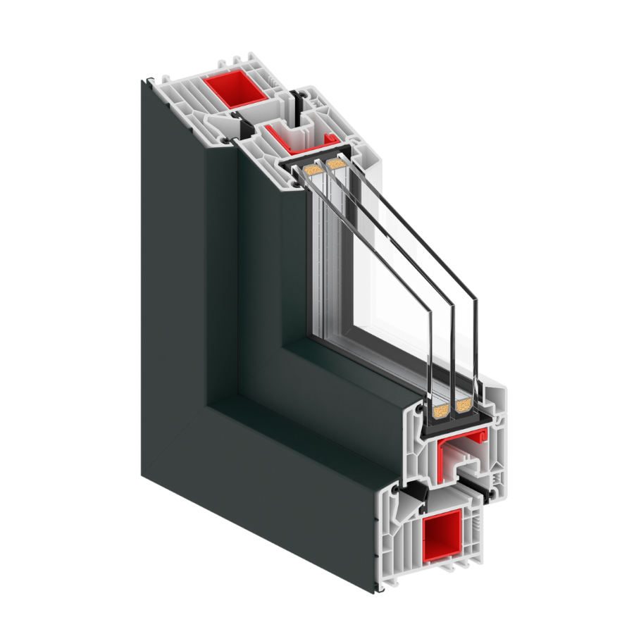 VEKA ® SOFTLINE 82 MD AluClip